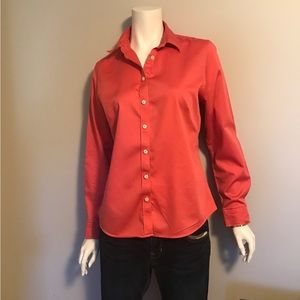 No-iron tailored dress shirt